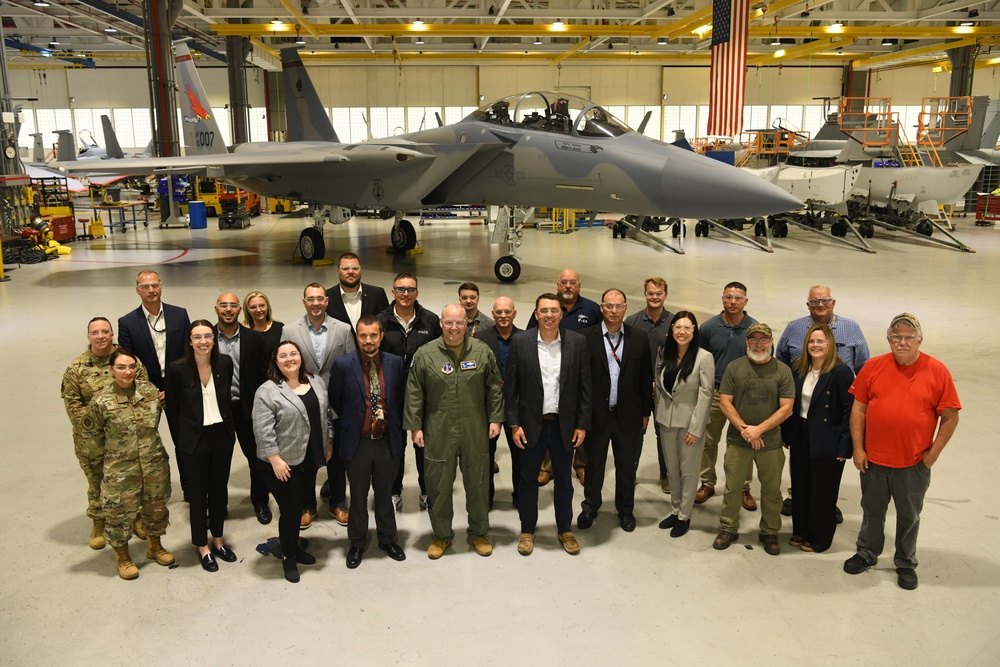 First F-15EX Leaves for Portland, Oregon