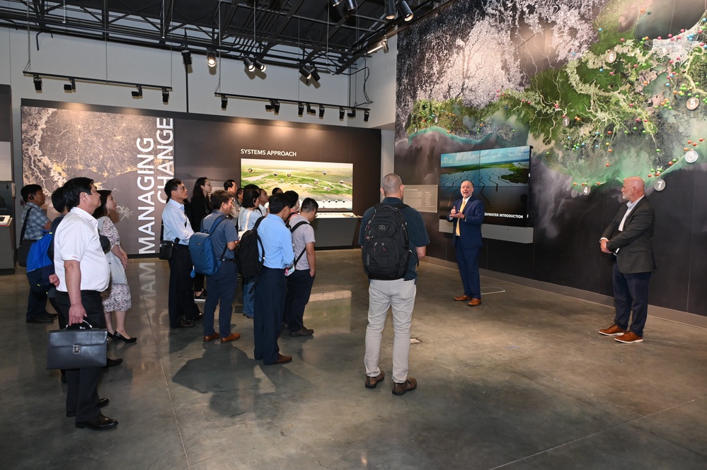 U.S. Army Corps of Engineers hosts delegates from Vietnam, World Bank for Nature-Based Solutions tour