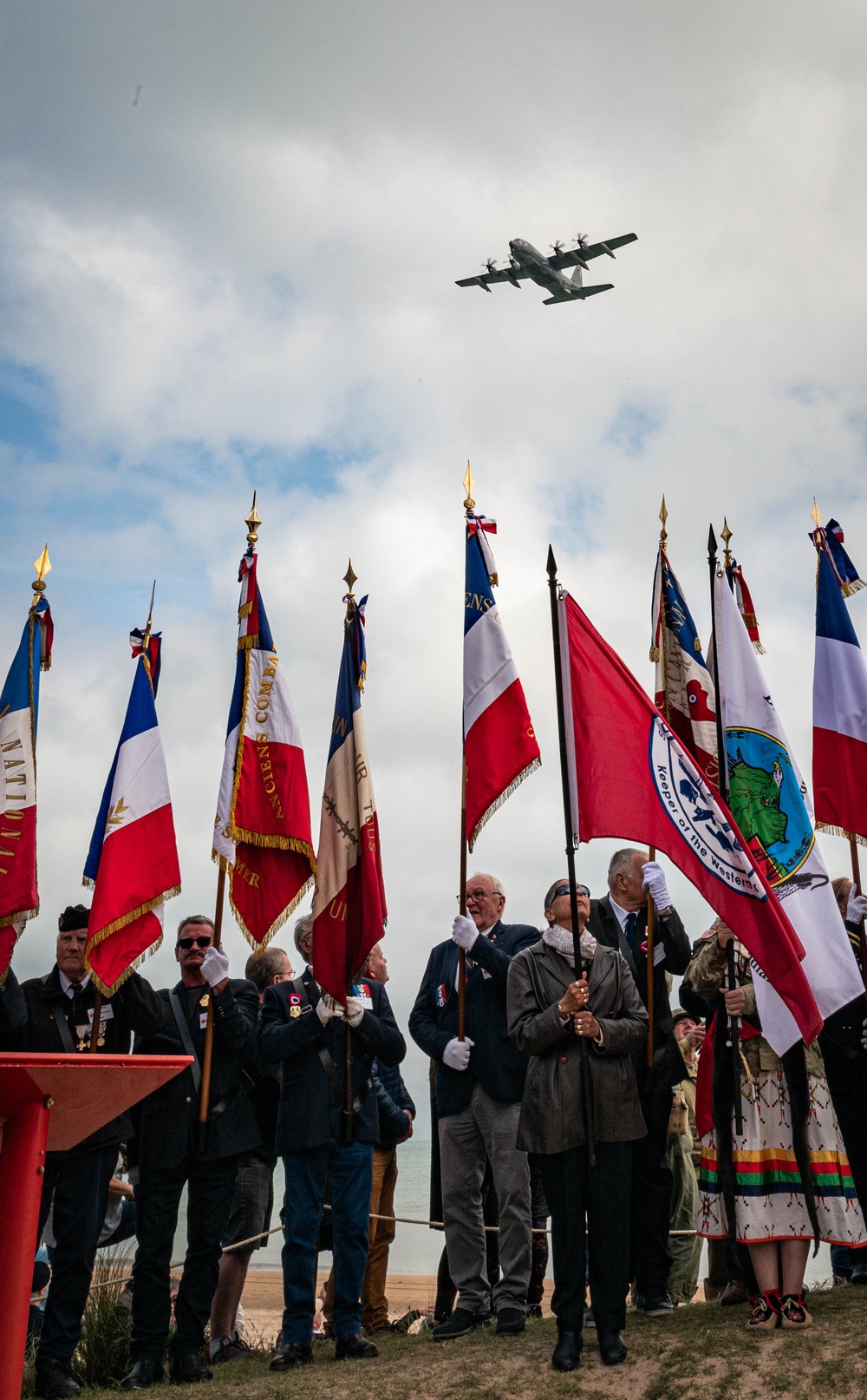 Big Red One Attends Annual D-Day Celebration