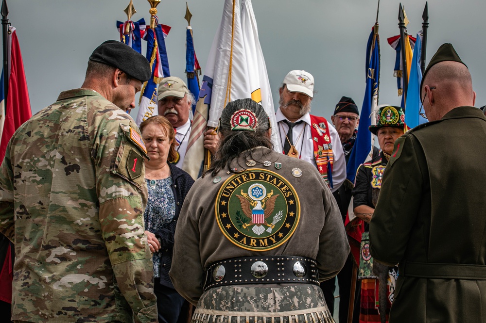 Big Red One Attends Annual D-Day Celebration