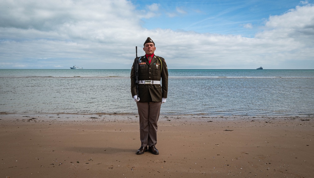 Big Red One Attends Annual D-Day Celebration