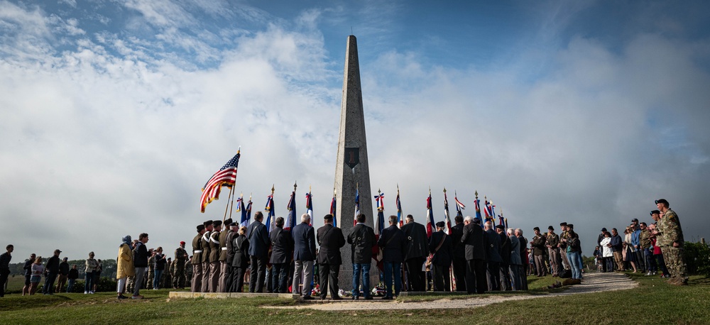 Big Red One Attends Annual D-Day Celebration