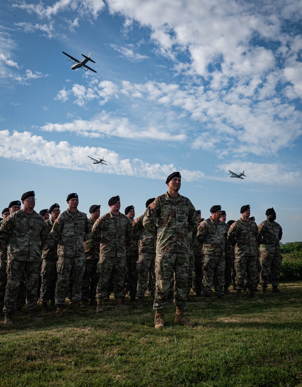 Big Red One Attends Annual D-Day Celebration