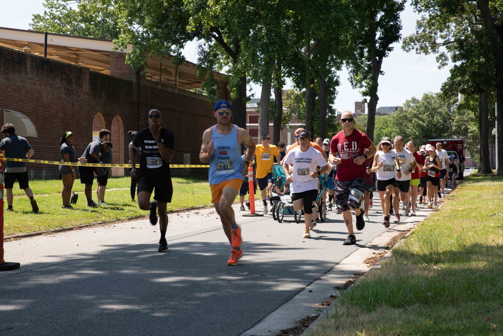 Sailors Participate in Battle of Midway 5K