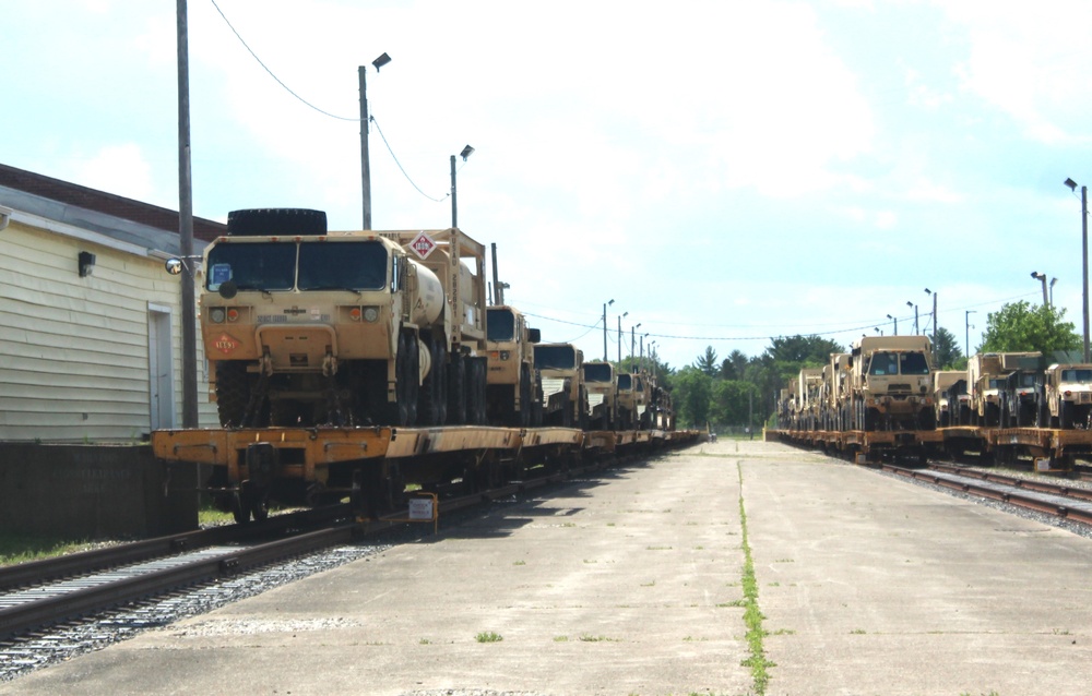 32nd Infantry Brigade Combat Team Soldiers complete ‘largest rail movement with civilian linehaul Wisconsin National Guard has ever done’