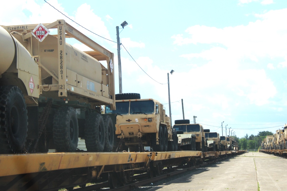 32nd Infantry Brigade Combat Team Soldiers complete ‘largest rail movement with civilian linehaul Wisconsin National Guard has ever done’