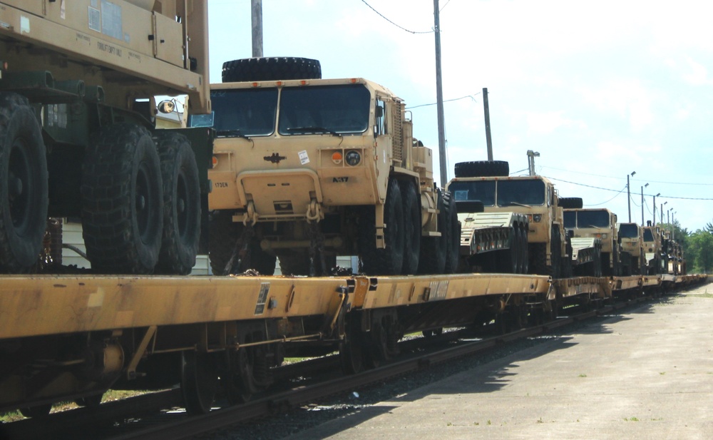 32nd Infantry Brigade Combat Team Soldiers complete ‘largest rail movement with civilian linehaul Wisconsin National Guard has ever done’