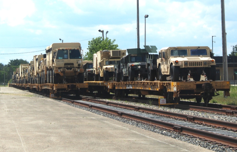 32nd Infantry Brigade Combat Team Soldiers complete ‘largest rail movement with civilian linehaul Wisconsin National Guard has ever done’