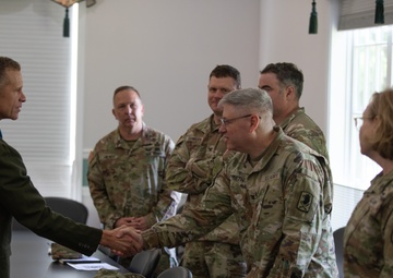Raising Awareness: Retired SMA Michael Grinston visits JBLM to discuss AER