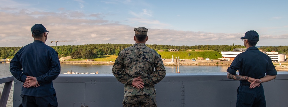 USS New York Arrives in Klaipeda, Lithuania