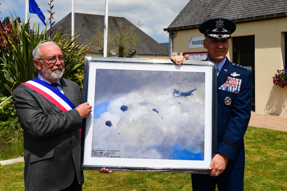 CSAF Commemorates D-Day 80 in Negreville