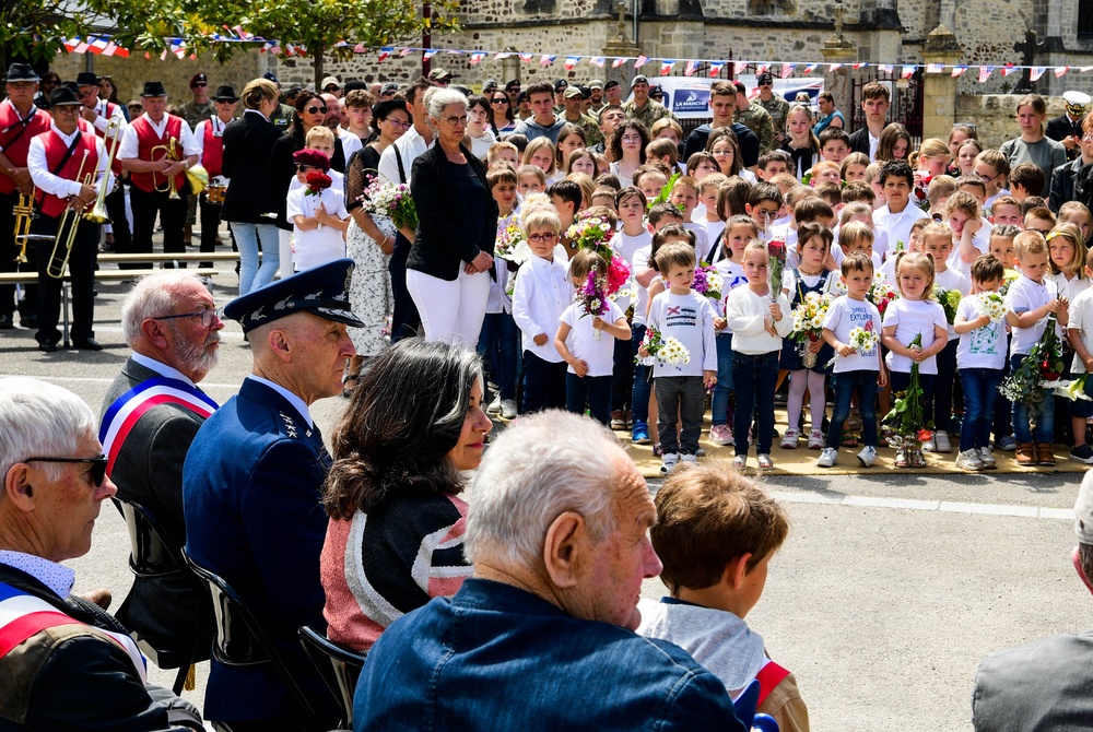 CSAF Commemorates D-Day 80 in Negreville