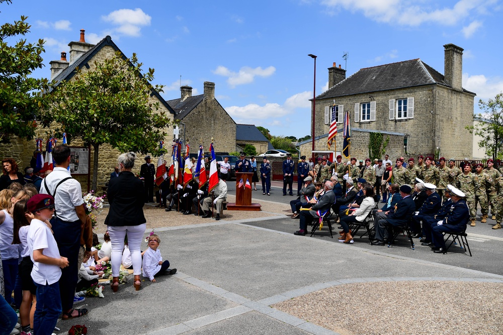 CSAF Commemorates D-Day 80 in Negreville