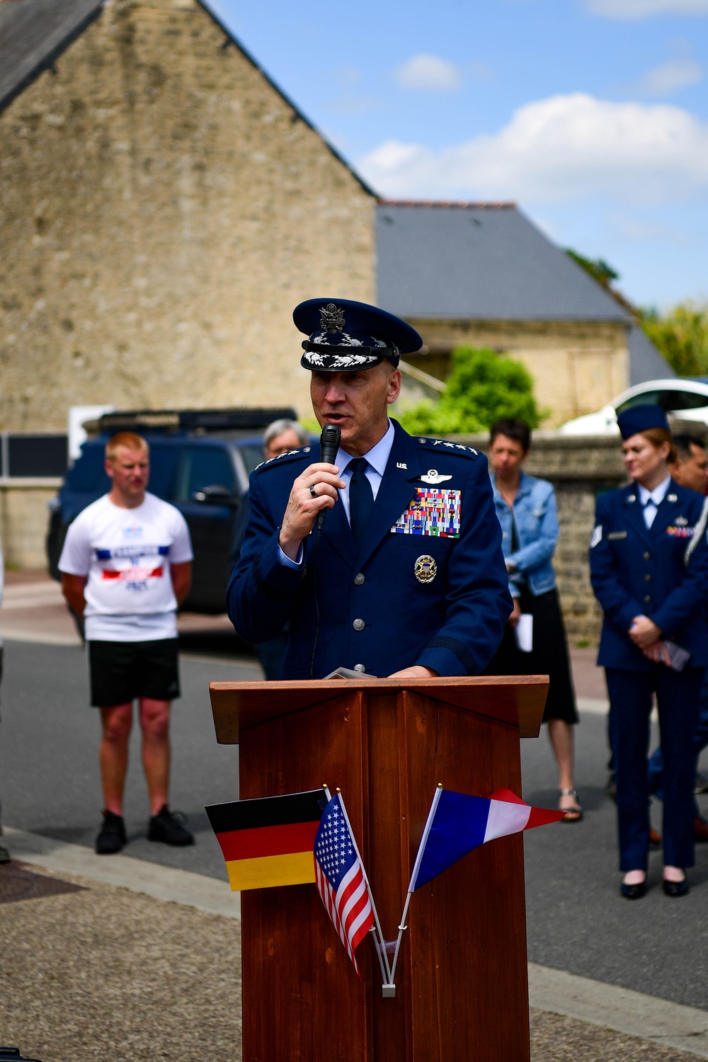 CSAF Commemorates D-Day 80 in Negreville