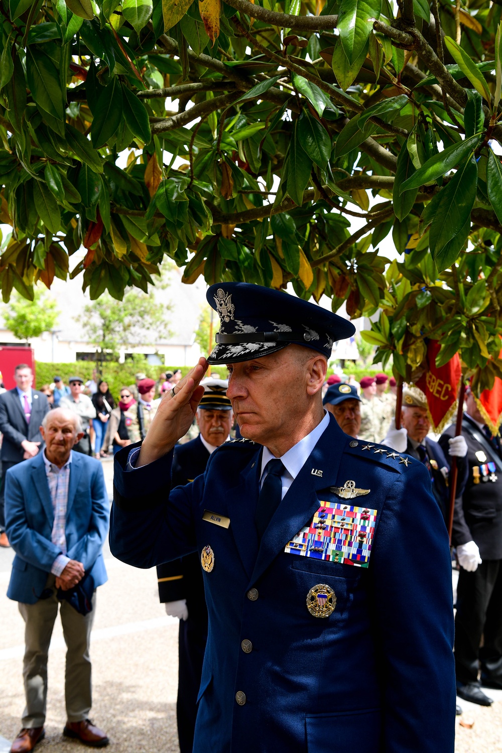 CSAF Commemorates D-Day 80 in Negreville