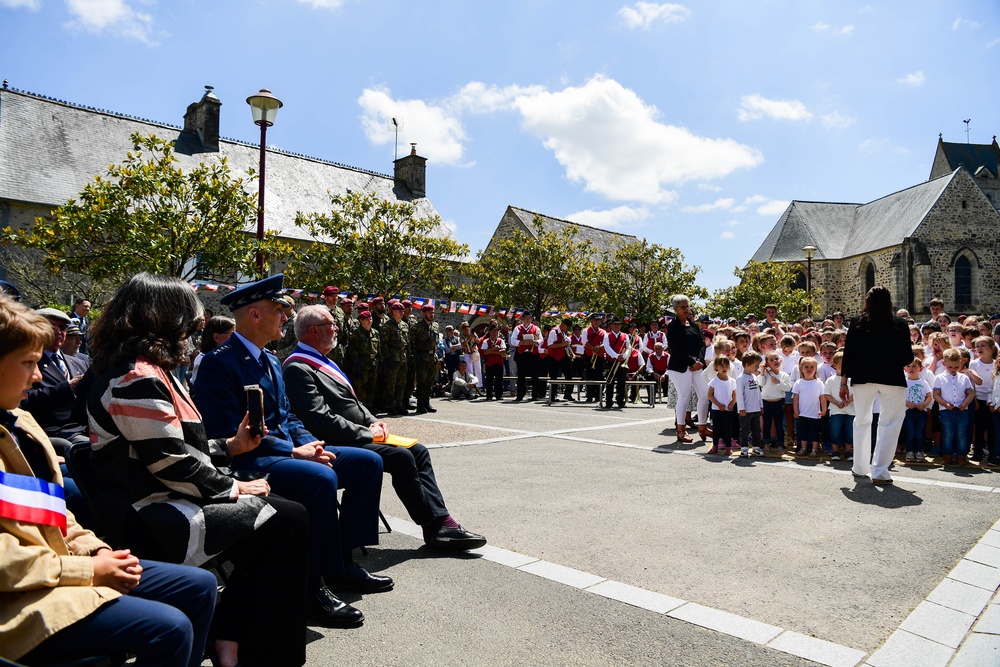 CSAF Commemorates D-Day 80 in Negreville