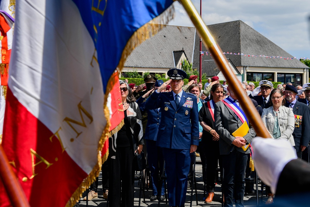 CSAF Commemorates D-Day 80 in Negreville