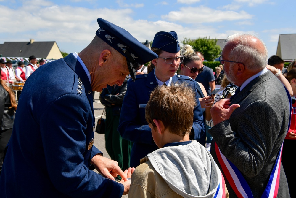 CSAF Commemorates D-Day 80 in Negreville