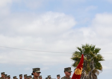 Truck Co. holds change of command ceremony
