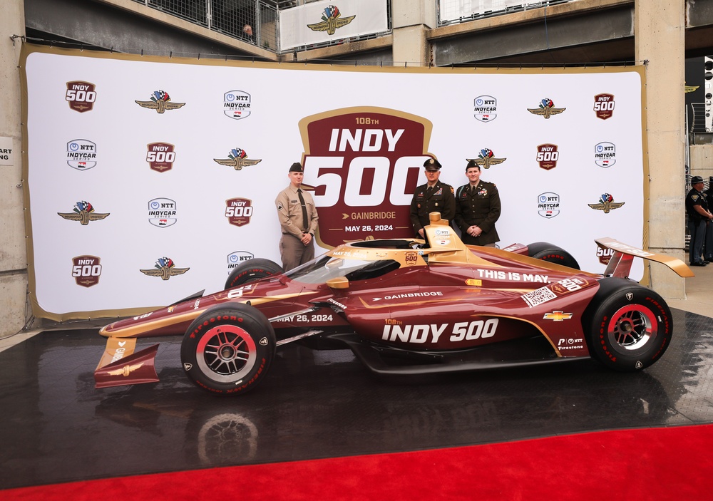 National Guard Director attends the Indy 500