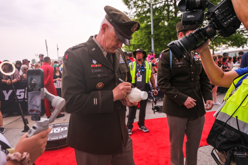 National Guard Director attends the Indy 500
