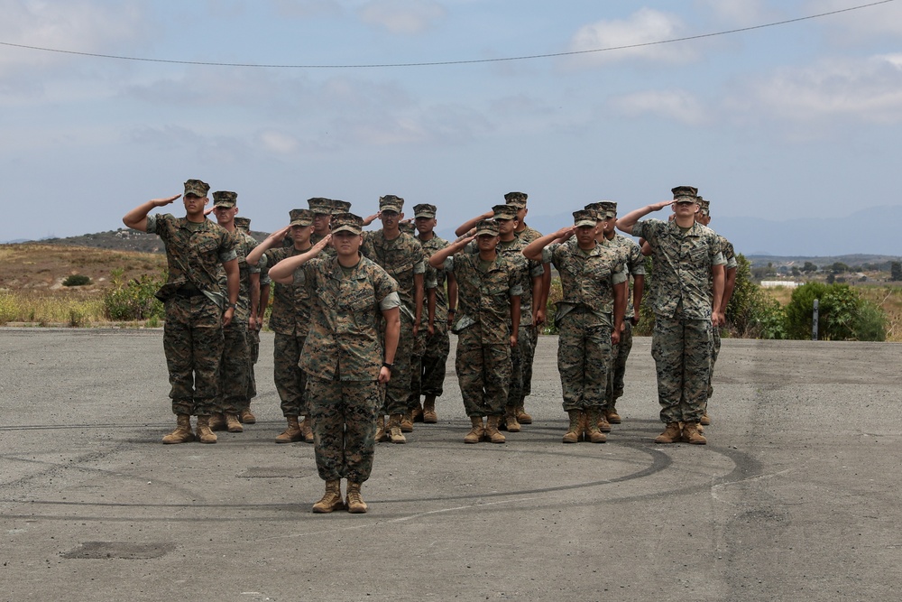 Truck Co. holds change of command ceremony