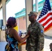 First Seargeants Pass Company Guidon in Change of Command