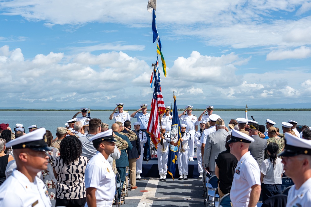 Naval Station Guantanamo Bay Holds Change of Command Ceremony