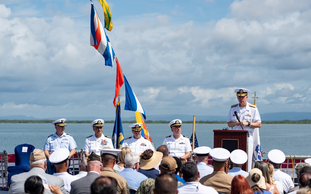 Naval Station Guantanamo Bay Holds Change of Command Ceremony