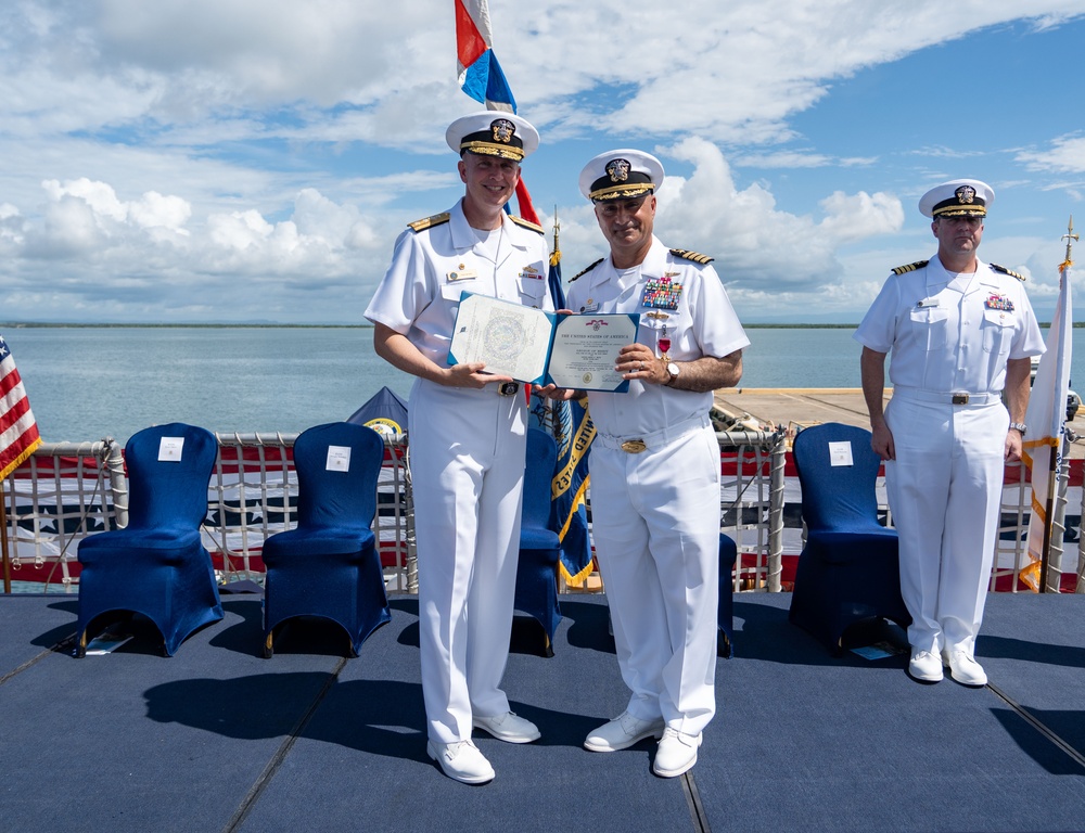 Naval Station Guantanamo Bay Holds Change of Command Ceremony