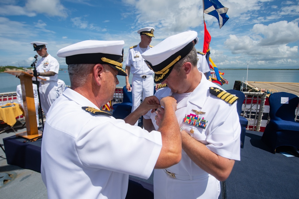 Naval Station Guantanamo Bay Holds Change of Command Ceremony