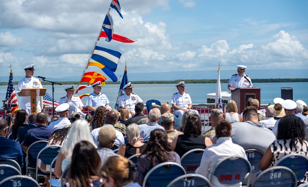 Naval Station Guantanamo Bay Holds Change of Command Ceremony