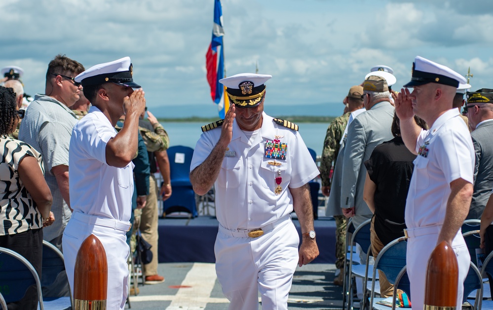 Naval Station Guantanamo Bay Holds Change of Command Ceremony