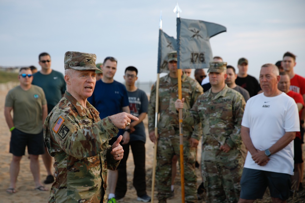 Cyber Shield 2024 D-Day Memorial Walk