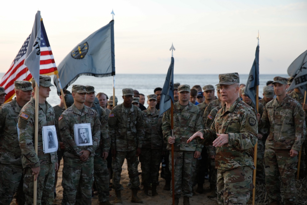 Cyber Shield 2024, D-Day Memorial Walk