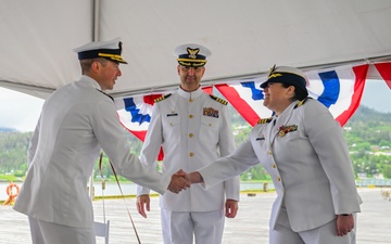 Civil Engineering Unit Juneau holds Change of Command ceremony