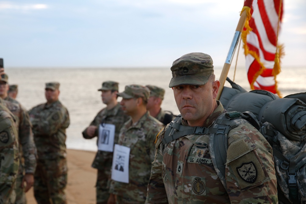 Cyber Shield 2024, D-Day Memorial Walk