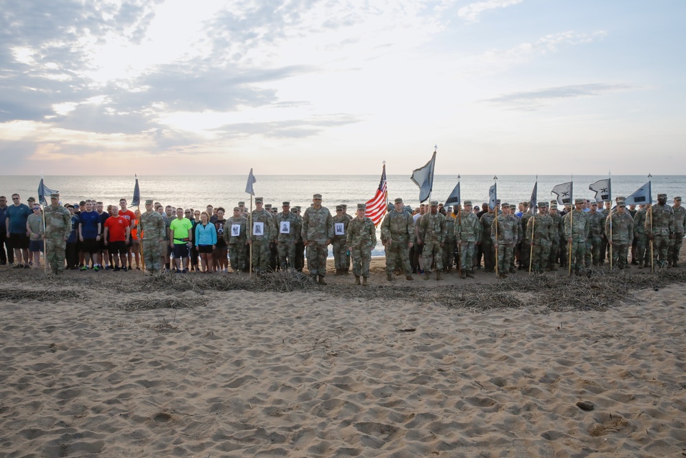 Cyber Shield 2024, D-Day Memorial Walk