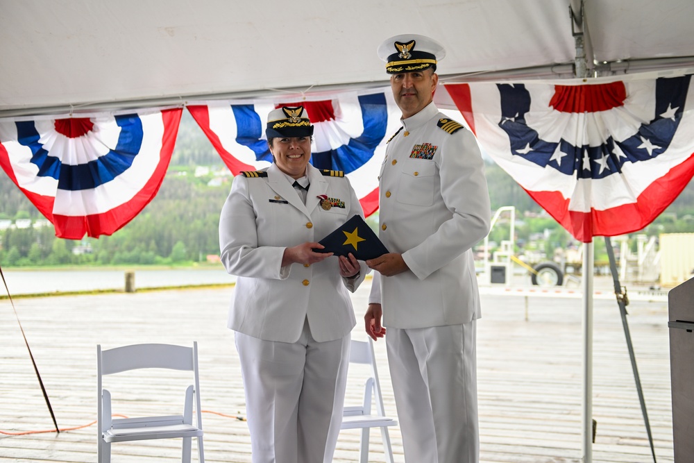 Civil Engineering Unit Juneau holds Change of Command ceremony