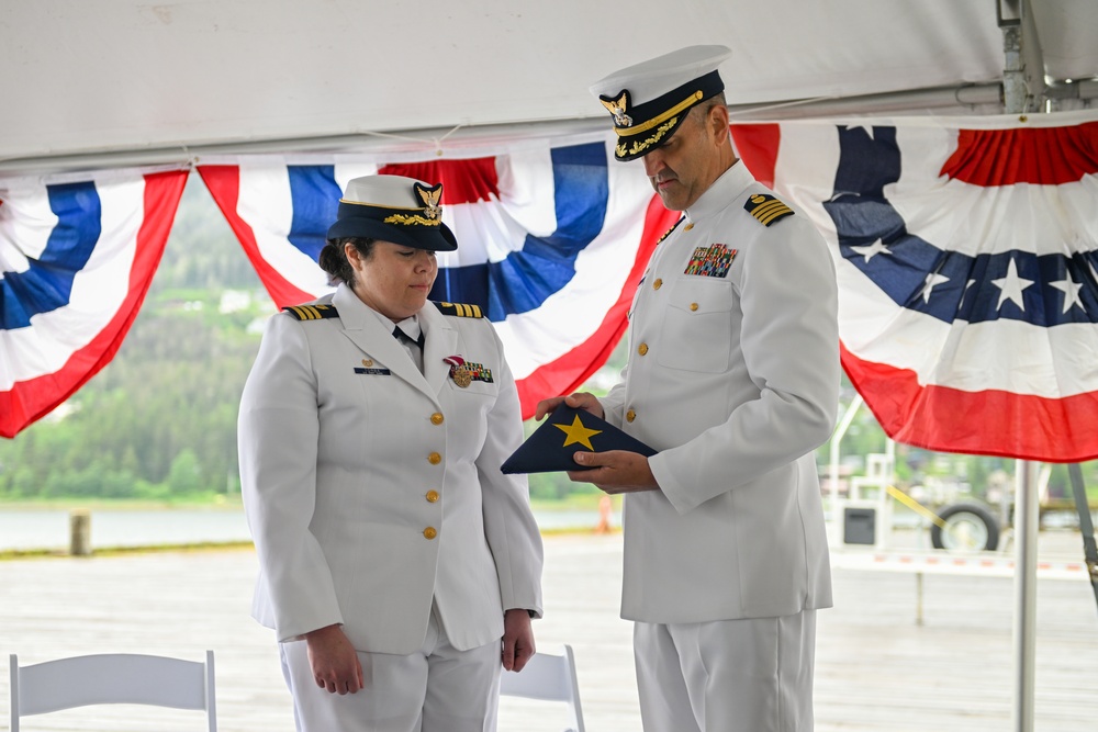 Civil Engineering Unit Juneau holds Change of Command ceremony