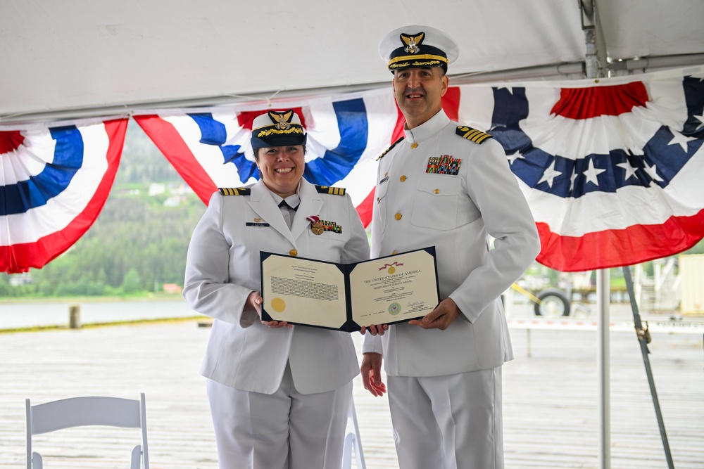 Civil Engineering Unit Juneau holds Change of Command ceremony