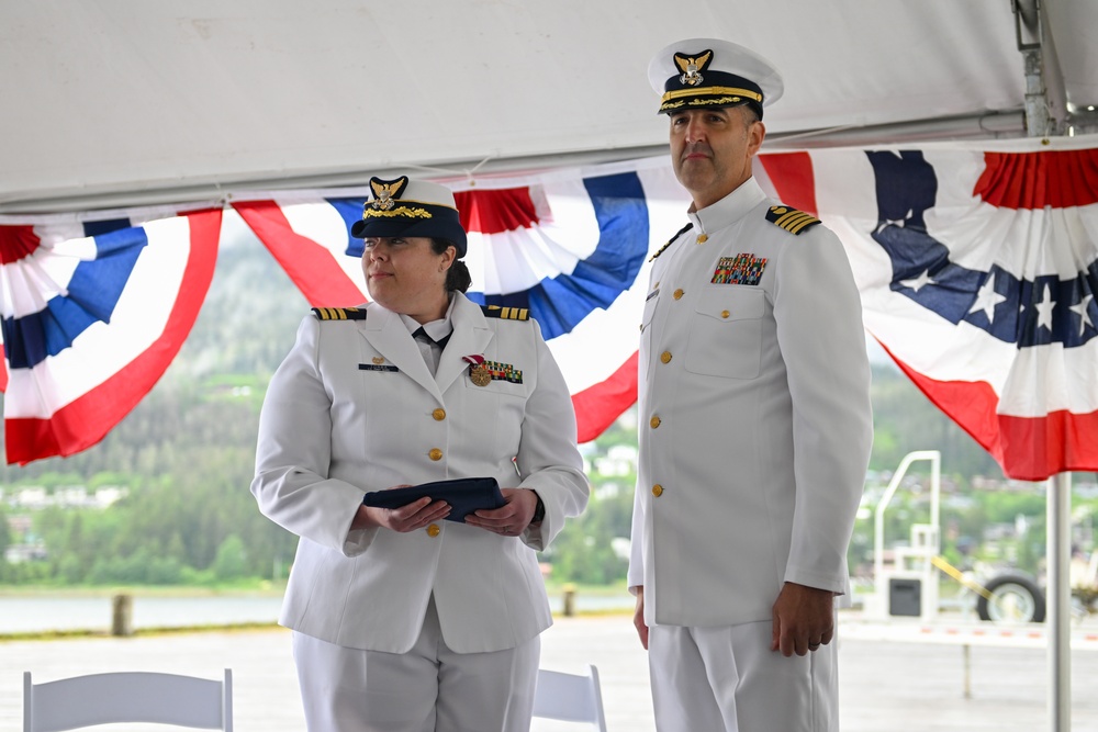 Civil Engineering Unit Juneau holds Change of Command ceremony