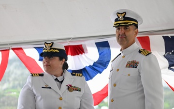 Civil Engineering Unit Juneau holds Change of Command ceremony
