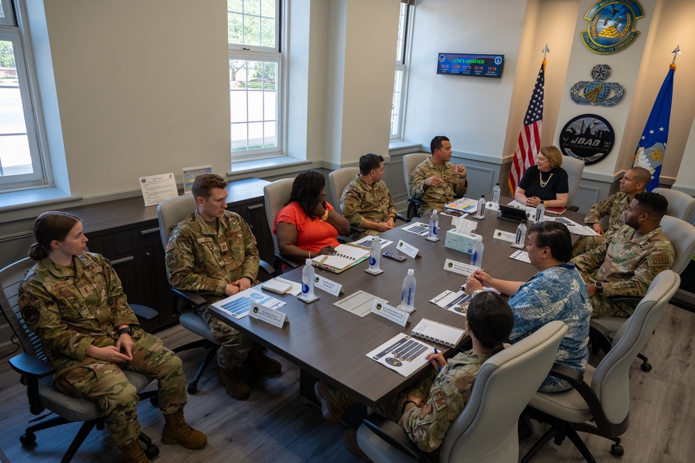 Financial agency briefs new director of staff at Joint Base Anacostia-Bolling
