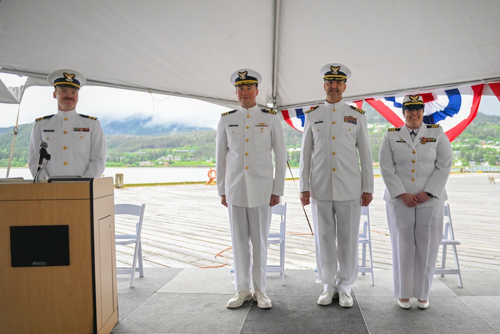 Civil Engineering Unit Juneau holds Change of Command ceremony