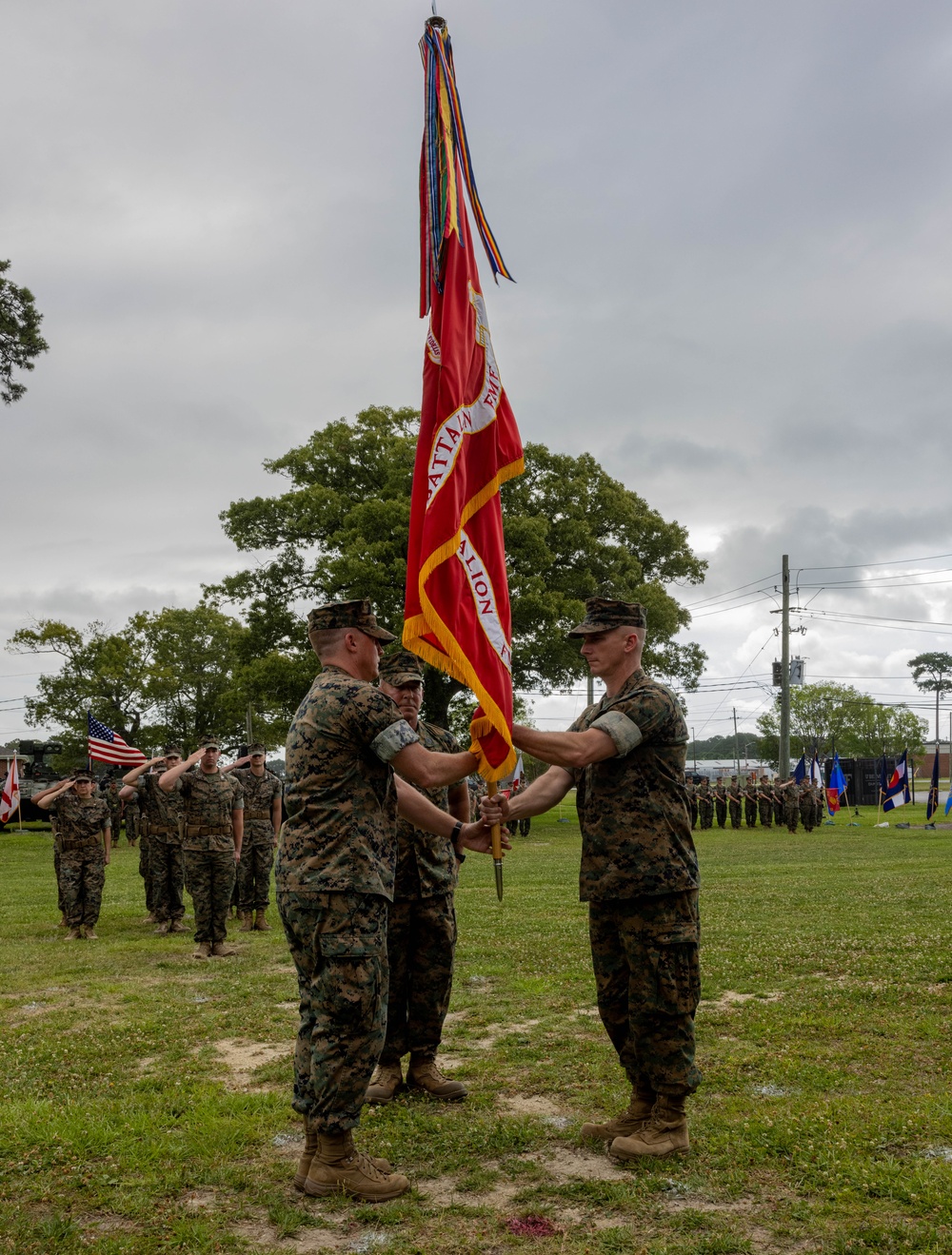 2d Light Armored Reconnaissance Change of Command