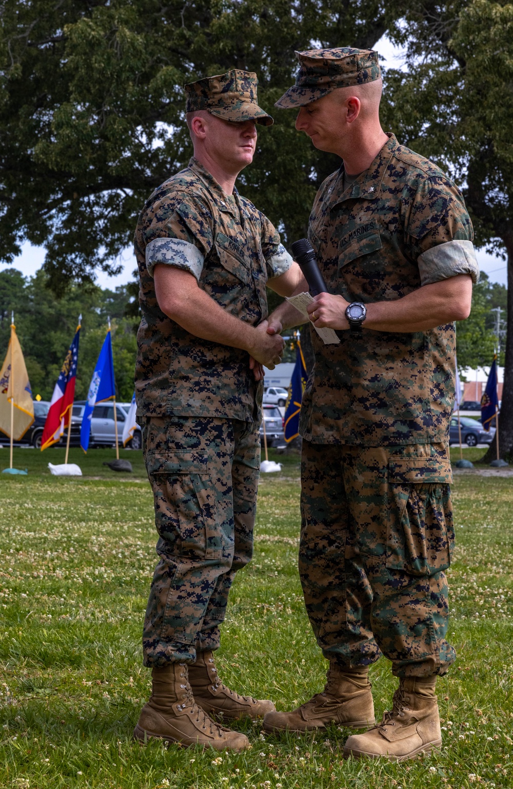 2d Light Armored Reconnaissance Change of Command