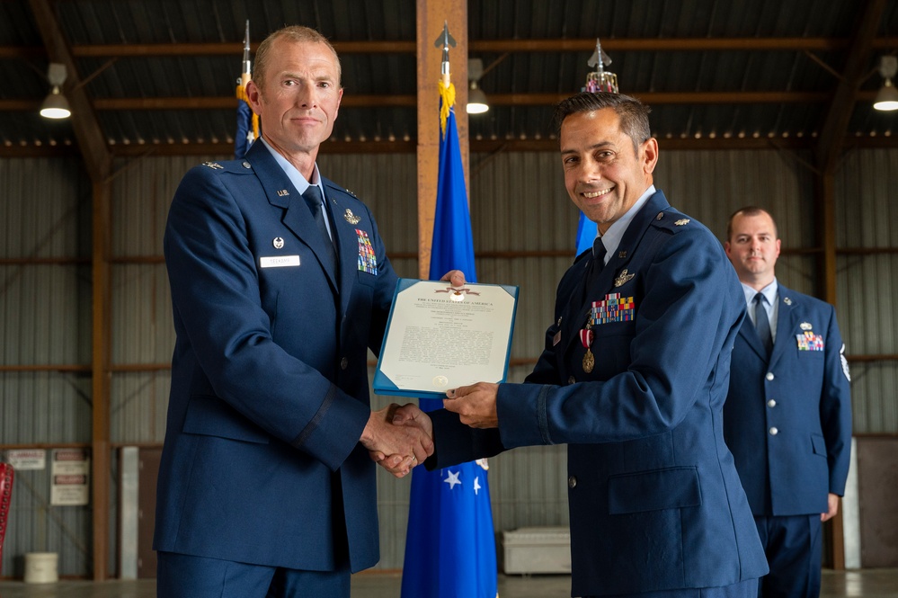 586th Flight Test Squadron change of command