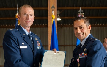 586th Flight Test Squadron change of command