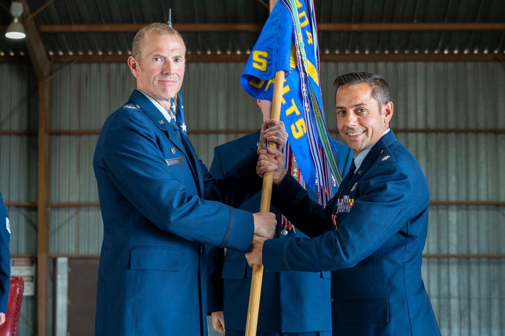 586th Flight Test Squadron change of command